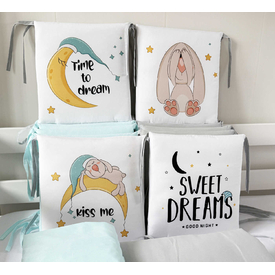 Бортик в детскую кроватку Непоседы НЕ-124